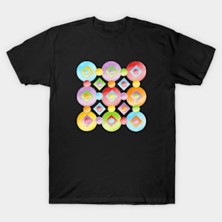 Happy Rainbow Dots T-Shirt